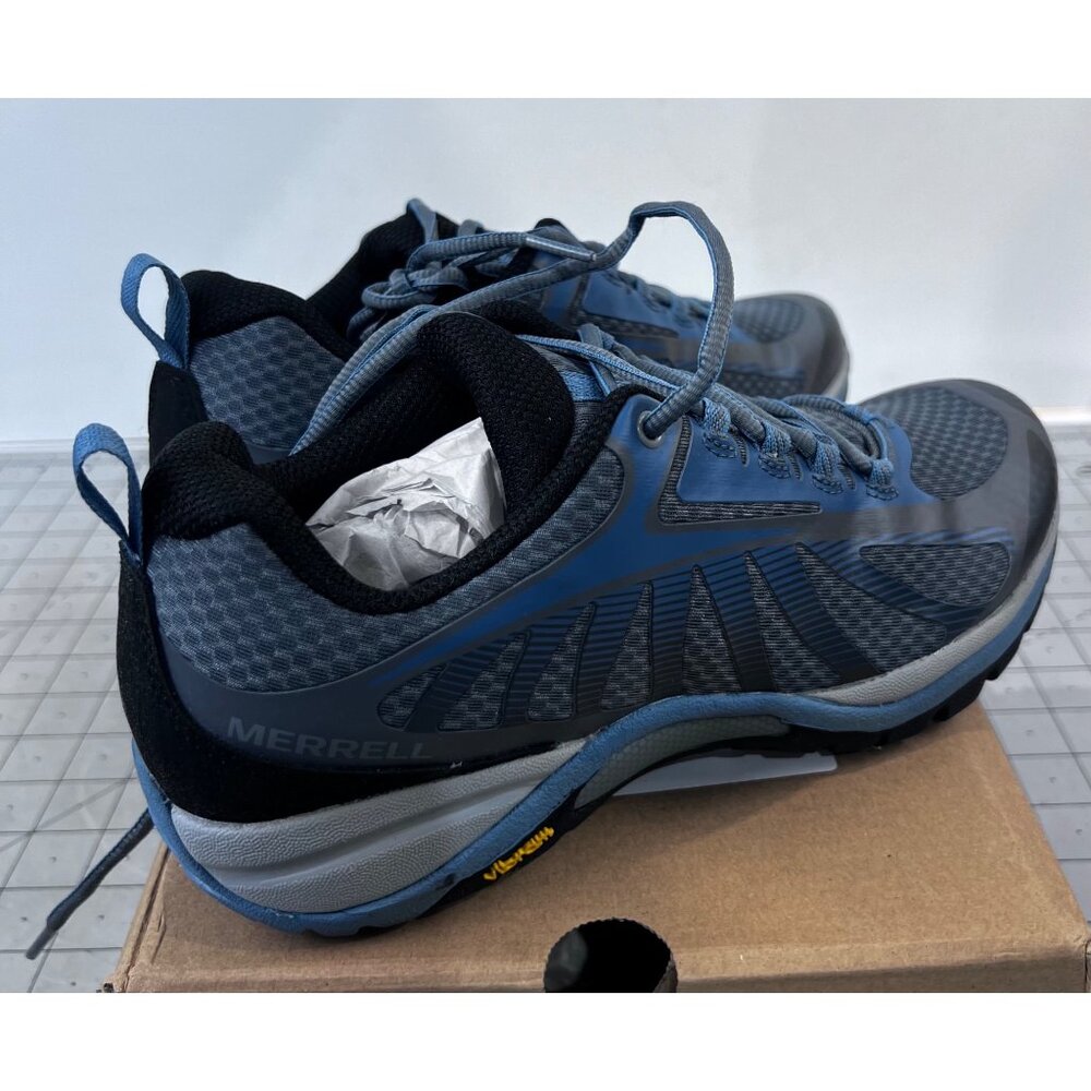 Women's Merrell Siren Edge 3 Hiking Shoes Sz. 8 Rock/Bluestone New - Picture 4 of 7